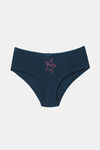 Marks & Spencer Medium Rise Three-Fourth Coverage Hipster Panty (Pack of 5) - Multicolor — thumbnail 2