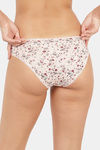 Marks & Spencer Low Rise Three-Fourth Coverage Bikini Panty (Pack of 3) - Multicolor — thumbnail 3