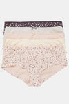 Marks & Spencer Medium Rise Three-Fourth Coverage Hipster Panty (Pack of 5) - Multicolor — thumbnail 1
