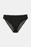 Marks & Spencer Medium Rise Three-Fourth Coverage Hipster Panty (Pack of 3) - Black — thumbnail 1
