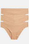 Marks & Spencer Low Rise Three-Fourth Coverage Bikini Panty (Pack of 3) - Multicolor — thumbnail 1