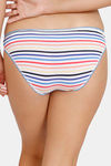 Marks & Spencer Low Rise Half Coverage Bikini Panty (Pack of 5) - Multicolor — thumbnail 11