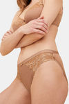 Marks & Spencer Medium Rise Three-Fourth Coverage Hipster Panty - Rich Amber — thumbnail 2
