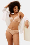 Marks & Spencer Medium Rise Three-Fourth Coverage Hipster Panty - Rose Quartz — thumbnail 3