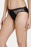 Marks & Spencer High Rise Full Coverage Hipster Panty - Black Mix — thumbnail 2