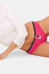 Marks & Spencer Low Rise Three-Fourth Coverage Thong Panty (Pack of 3) - Pink Mix         — thumbnail 2