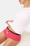 Marks & Spencer Medium Rise Full Coverage Hipster Panty (Pack of 3) - Pink Mix         — thumbnail 2
