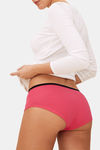 Marks & Spencer Medium Rise Full Coverage Hipster Panty (Pack of 3) - Pink Mix         — thumbnail 3