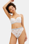 Marks & Spencer High Rise Full Coverage Hipster Panty - White — thumbnail 1