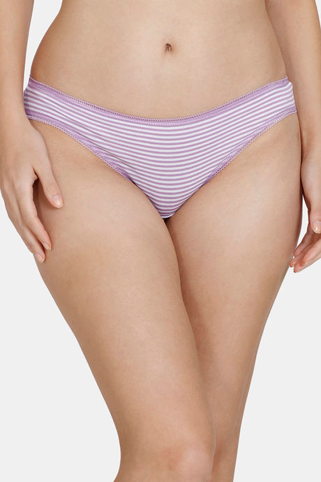 Marks & Spencer Low Rise Full Coverage Bikini Panty (Pack of 5) - Multicolor — image 2