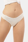 Marks & Spencer Low Rise Three-Fourth Coverage Thong Panty (Pack of 5) - Khaki Mix       — thumbnail 2