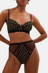 Marks & Spencer High Rise Full Coverage Hipster Panty - Black Mix — thumbnail 1