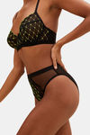 Marks & Spencer High Rise Full Coverage Hipster Panty - Black Mix — thumbnail 2