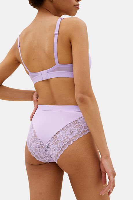 Marks & Spencer High Rise Half Coverage Thong - Lilac — image 2