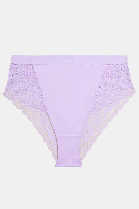 Marks & Spencer High Rise Half Coverage Thong - Lilac — image 3