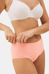 Marks & Spencer Full Coverage Mid Rise Hipster Panty - Light Pink Mix — thumbnail 2