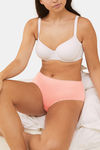 Marks & Spencer Full Coverage Mid Rise Hipster Panty - Light Pink Mix — thumbnail 3