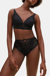 Marks & Spencer High Rise Full Coverage Hipster Panty - Black — thumbnail 1
