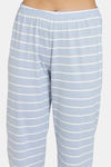 Marks & Spencer Printed Regular Fit Pyjama Set - Blue Mix — thumbnail 6
