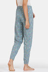 Marks & Spencer Cotton Spot Print Cuff Joggers - Petrol Mix — thumbnail 3