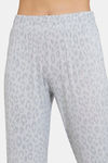 Marks & Spencer Printed Round Neck Pyjama Set - Grey Mix — thumbnail 6