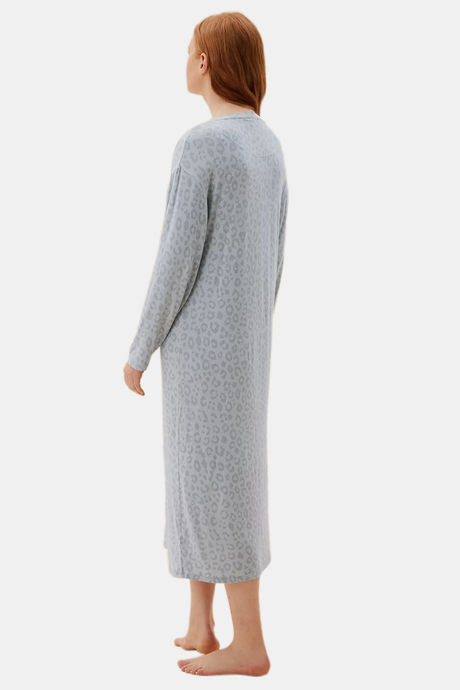 Marks & Spencer Polyester Mid Length Nightdress - Grey — image 2