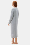 Marks & Spencer Polyester Mid Length Nightdress - Grey — thumbnail 2