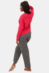 Marks & Spencer Cotton Pyjama Set - Pink Mix — thumbnail 2