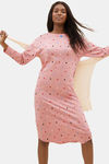 Marks & Spencer Cotton Mid Length Nightdress (Pack of 2) - Assorted — thumbnail 1
