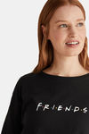 Marks & Spencer Cotton Pyajama Set - Black — thumbnail 3