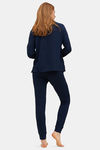 Marks & Spencer Polyester Sleep Pyjama - Navy — thumbnail 2