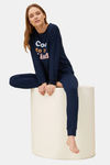 Marks & Spencer Polyester Sleep Pyjama - Navy — thumbnail 3
