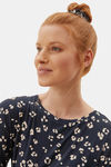 Marks & Spencer Polyester Short Length Nightdress - Navy Mix — thumbnail 5