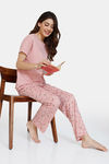 Marks & Spencer Cotton Loungewear - Pink Mix — thumbnail 4