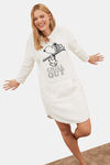 Marks & Spencer Polyester Sleep Shirt - Light Natural — thumbnail 1