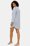 Marks & Spencer Cotton Shirt - Grey Blue — thumbnail 2
