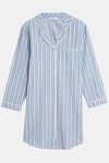 Marks & Spencer Cotton Shirt - Grey Blue — thumbnail 4