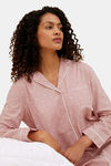 Marks & Spencer Cotton Sleep Shirt - Pink Mix — thumbnail 3