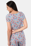 Marks & Spencer Lounge Top - Blue Jade — thumbnail 2