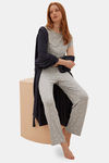 Marks & Spencer Viscose Lounge Top - Grey Mix — thumbnail 3
