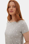 Marks & Spencer Viscose Lounge Top - Grey Mix — thumbnail 5