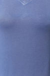 Marks & Spencer Cotton Lounge Top - Blue Denim — thumbnail 5