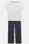 Marks & Spencer Lounge Top - Blue Mix — thumbnail 4