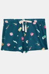 Marks & Spencer Cotton Shorts - Blue Mix — thumbnail 4