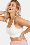 Marks & Spencer Lounge Top - White Natural — thumbnail 3
