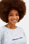 Marks & Spencer Viscose Lounge Top - Grey Grey — thumbnail 2
