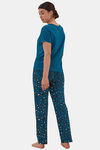 Marks & Spencer Lounge Top - Blue Mix — thumbnail 3