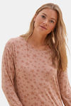 Marks & Spencer Viscose Sleep Nightdress - Pink Rose — thumbnail 3