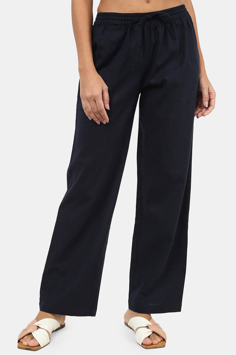 Marks & Spencer Viscose Lounge Top - Blue Navy — image 4