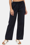 Marks & Spencer Viscose Lounge Top - Blue Navy — thumbnail 4